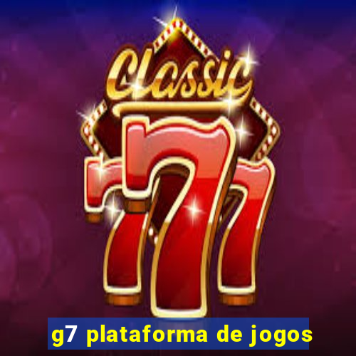 g7 plataforma de jogos